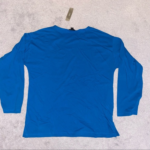 NWT J.Crew Long Sleeve Pocket Tee - Picture 3 of 7